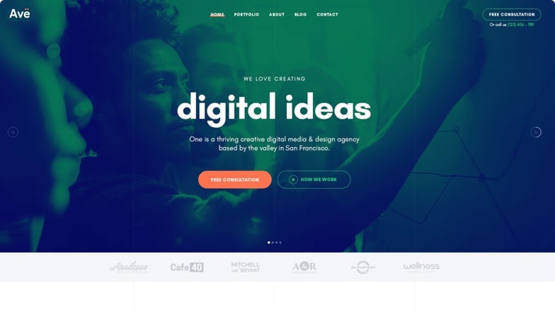 Ave WordPress Theme – The Next Generation WordPress Theme
